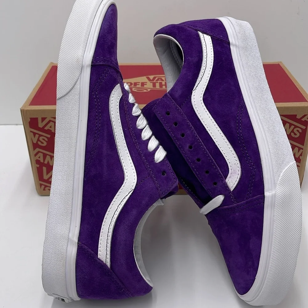 Vans Men's Purple Suede Sneakers Old Skool
Pig Suede Acai
VN0A4BW2BKE - Picture 11 of 16